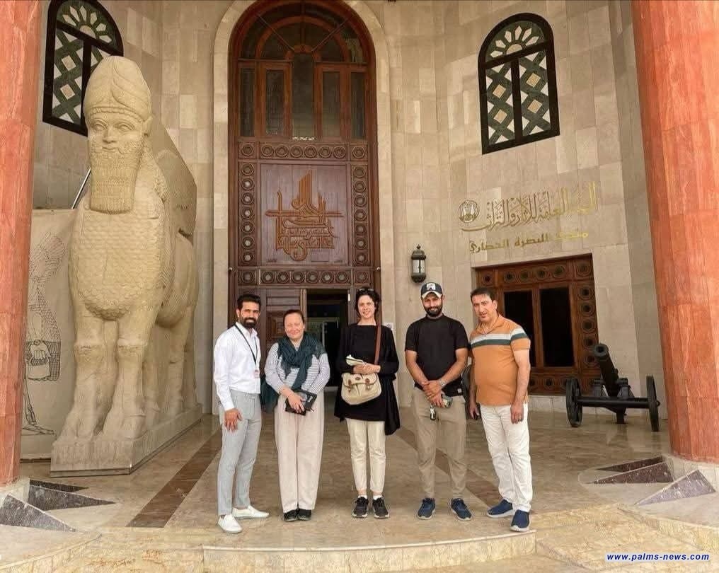 وفد إعلامي إيطالي في البصرة لتسليط الضوء على الإرث الثقافي العراقي